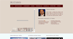 Desktop Screenshot of dropyadava.com