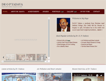 Tablet Screenshot of dropyadava.com